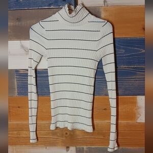 VINCE Ribbed Turtleneck XL